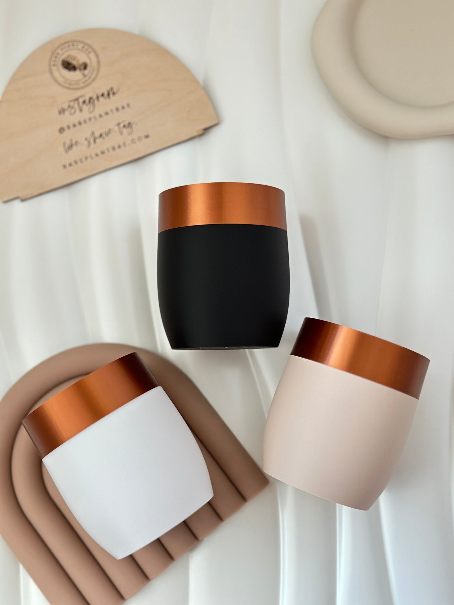 Matching Self Watering Pot (3-inch) (pre-order)