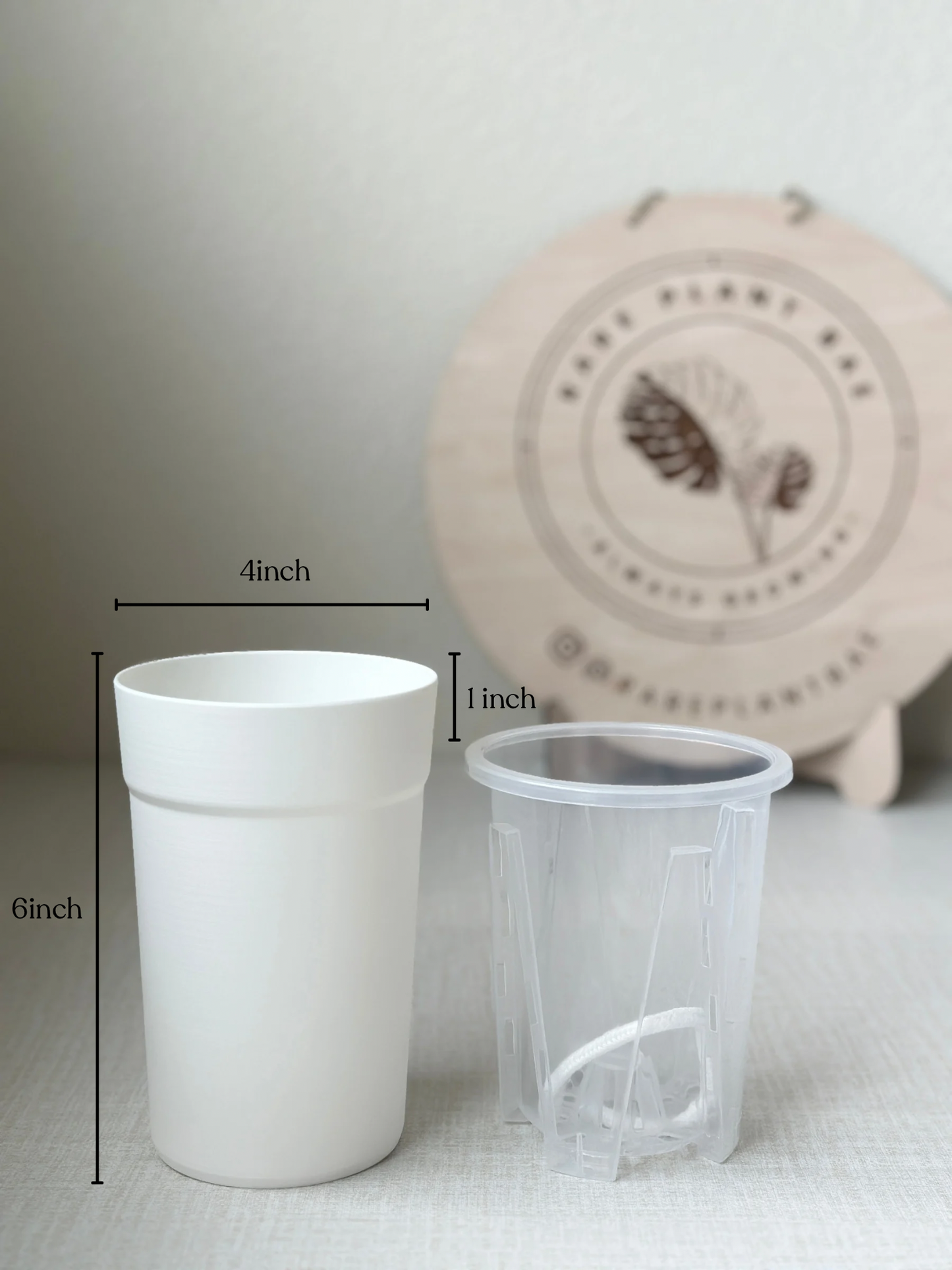 Matching Self Watering Pot (4-inch & up) (pre-order)