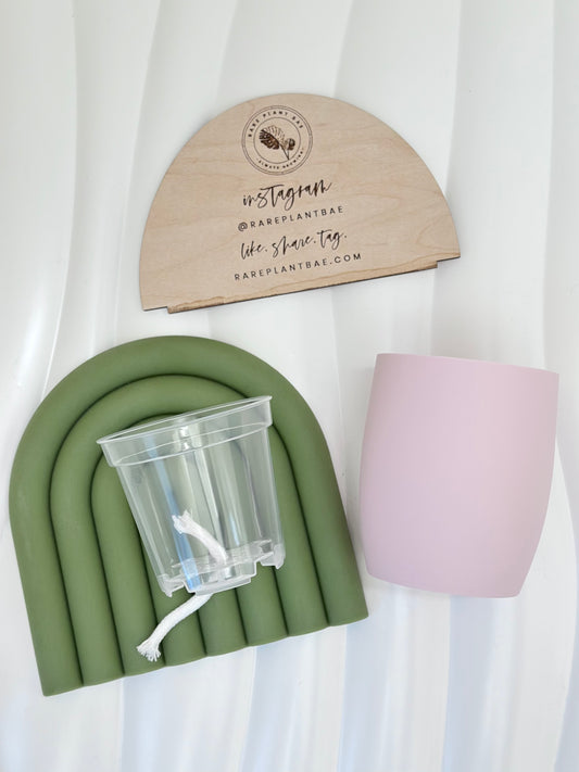 Matching Self Watering Pot (3-inch) (pre-order)