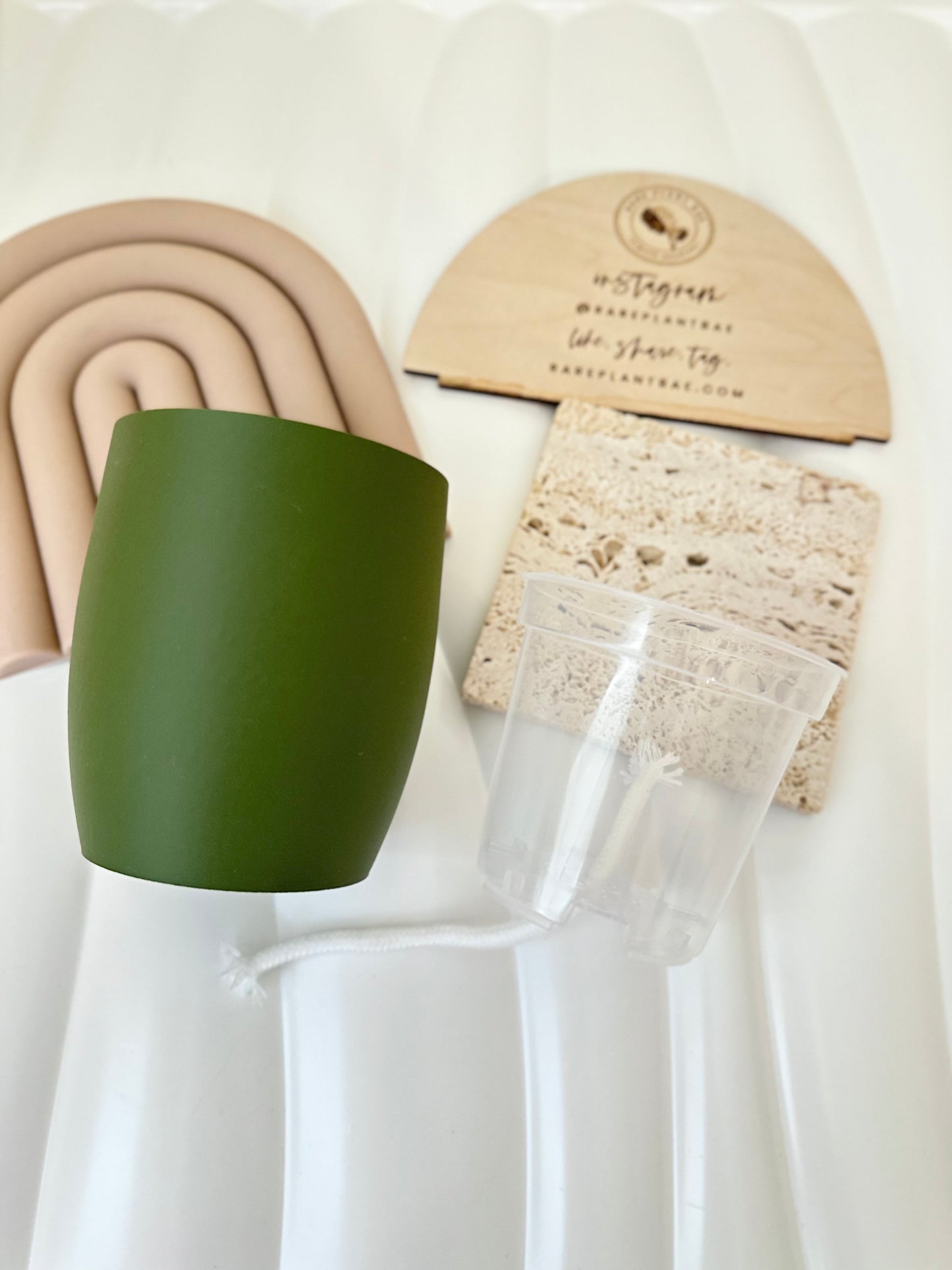 New! - Matching Self Watering Pot (3-inch)