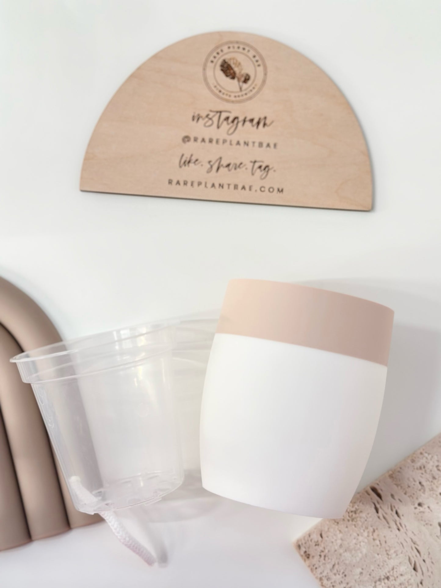 Matching Self Watering Pot (3-inch) (pre-order)