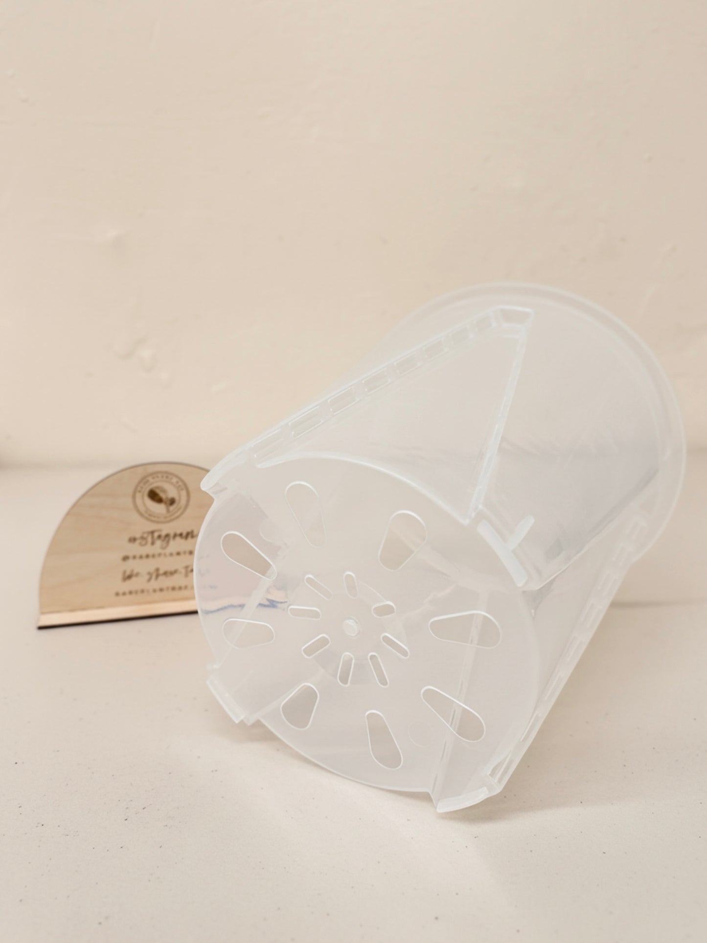 XXL Clear Planter Pots (up to 11-inch) (Set of 3)