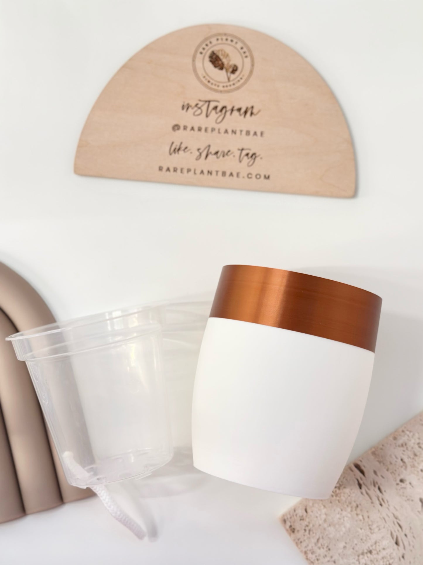 Matching Self Watering Pot (3-inch) (pre-order)