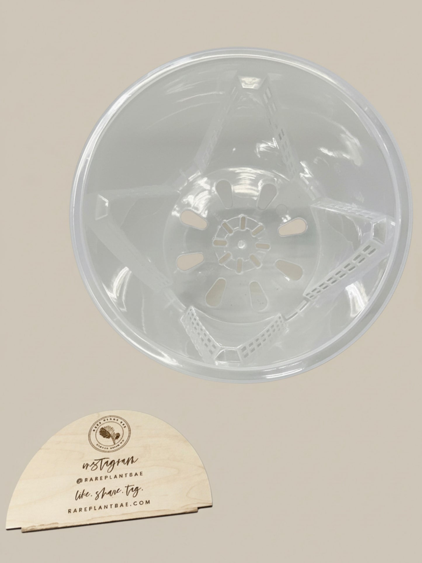 XXL Clear Planter Pots (up to 11-inch) (Set of 3)