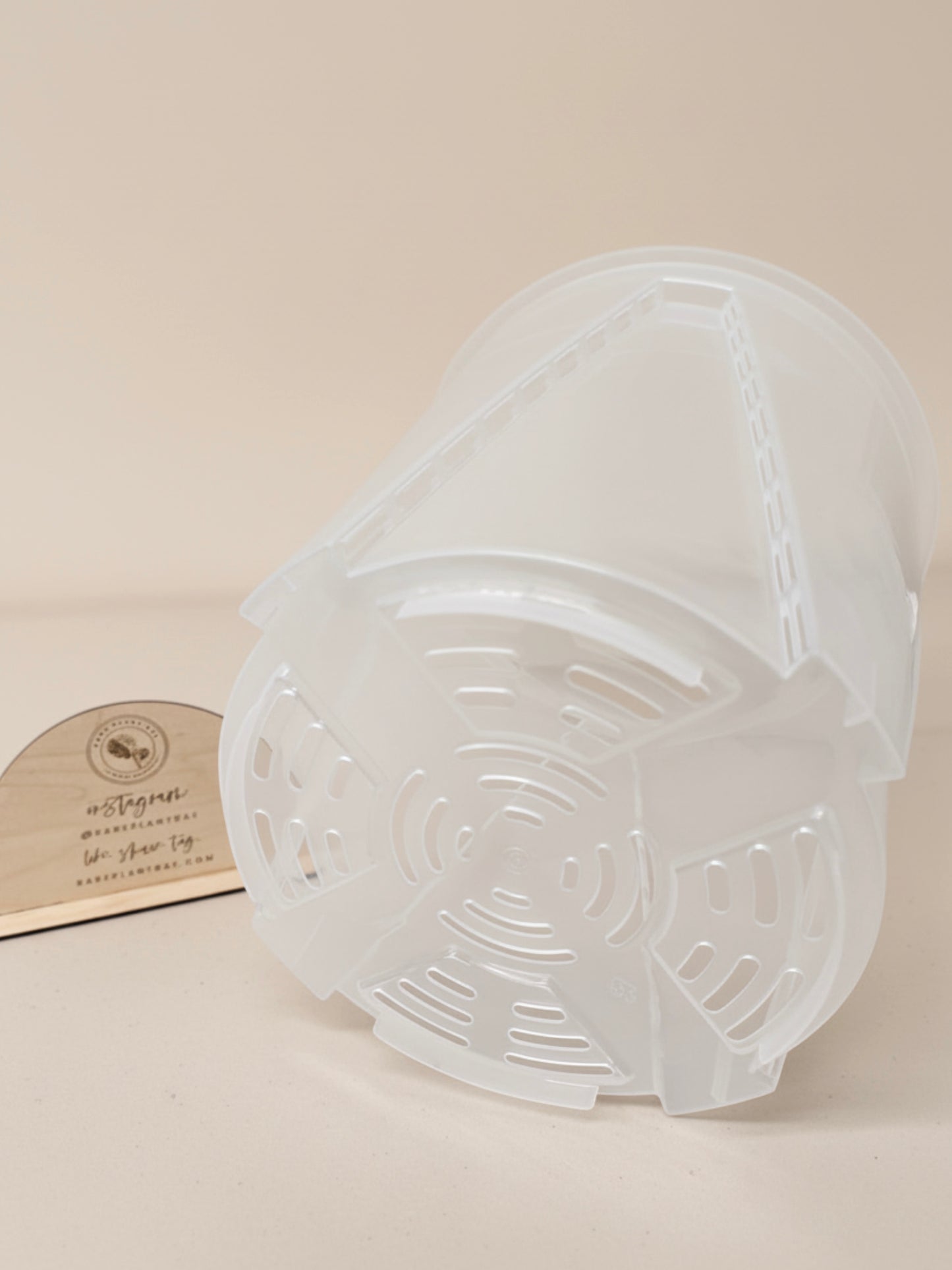 XXL Clear Planter Pots (up to 11-inch) (Set of 3)